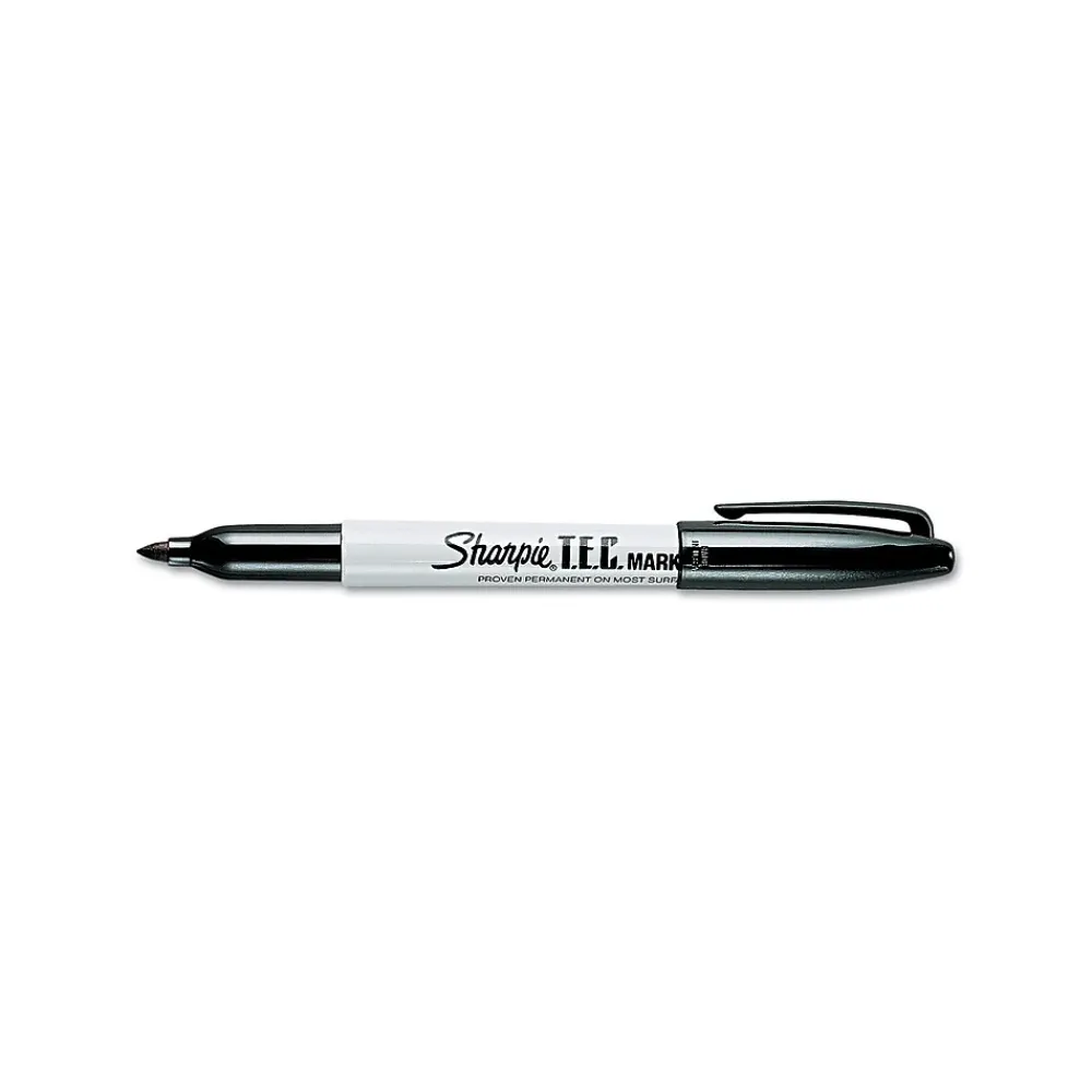 Markers|Sharpie T.E.C. Permanent Marker, Fine Tip, Black (13401)