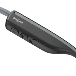 OpenMove Bone-Conduction Open-Ear Lifestyle Headphones with Microphones, Gray (S661-ST-GY-US)<Shokz Sale