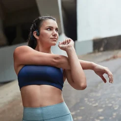 OpenMove Bone-Conduction Open-Ear Lifestyle Headphones with Microphones, Blue (S661-ST-BL-US)<Shokz Discount