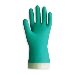 Showa Glove® Nitri-Solve® 730 Flock-Lined Nitrile Gloves, Size Group 7