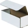 Clearance SI Products Corrugated Mailers, 9" x 3" x 3", White, 50/Bundle (M933)