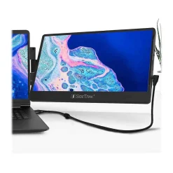 Clearance SideTrak Swivel 12.5" 60 Hz LED Portable Monitor, Black (STTL12BL)