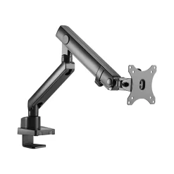 Best SIIG Aluminum Mechanical Spring Slim Monitor Arm - Single, Up to 32", Black (CE-MT2T12-S1)