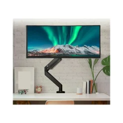 SIIG Single Monitor Heavy-Duty Premium Gas Spring Desk Mount - 17