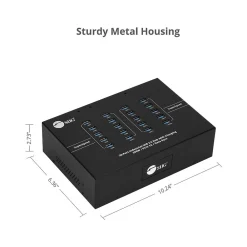 USB-A Charging Station, 200W, Black (ID-US0611-S1)<SIIG Online