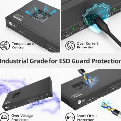 SIIG USB-C to USB-C Charging Station, Black (ID-US0B11-S2)