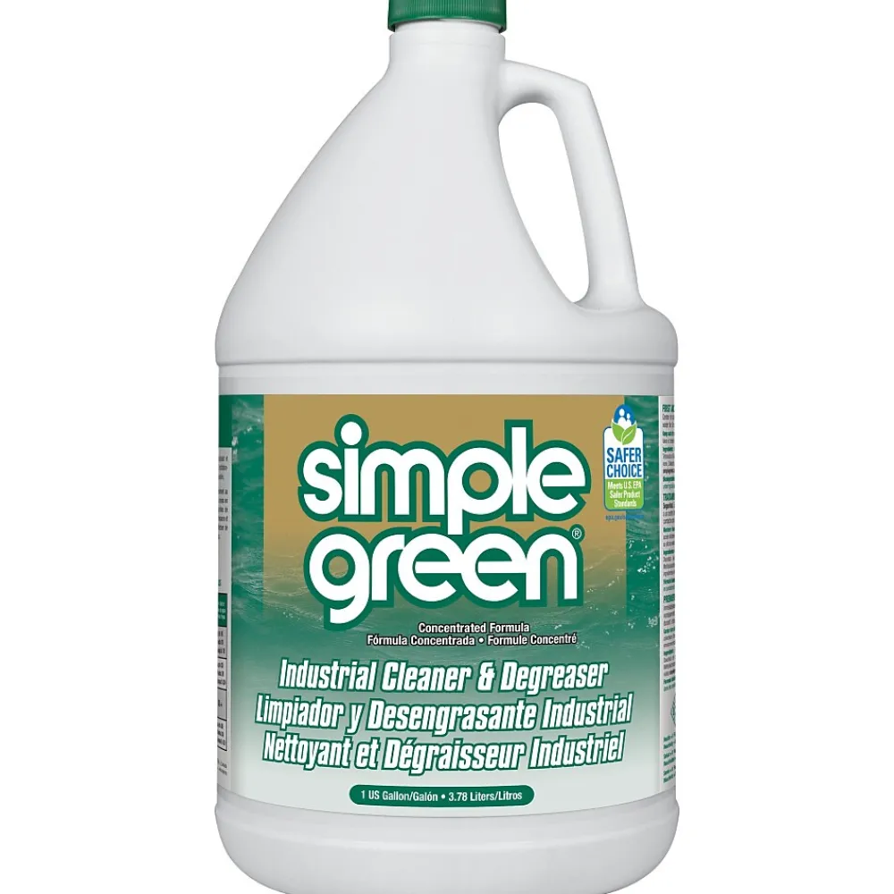 Industrial Cleaner and Degreaser, 128 Oz. (13005)<Simple Green Hot