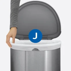 Code J 8-12 Gallon Trash Bag, 6.5