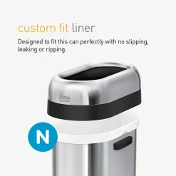 Code N 13 Gallon Trash Bag, 22.8