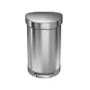 Indoor Step Trash Can, Brushed Stainless Steel, 12 Gal. (CW2030)<simplehuman Best
