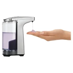 Universal Automatic Hand Soap Dispenser, Gray/Silver (ST1023)<simplehuman Sale