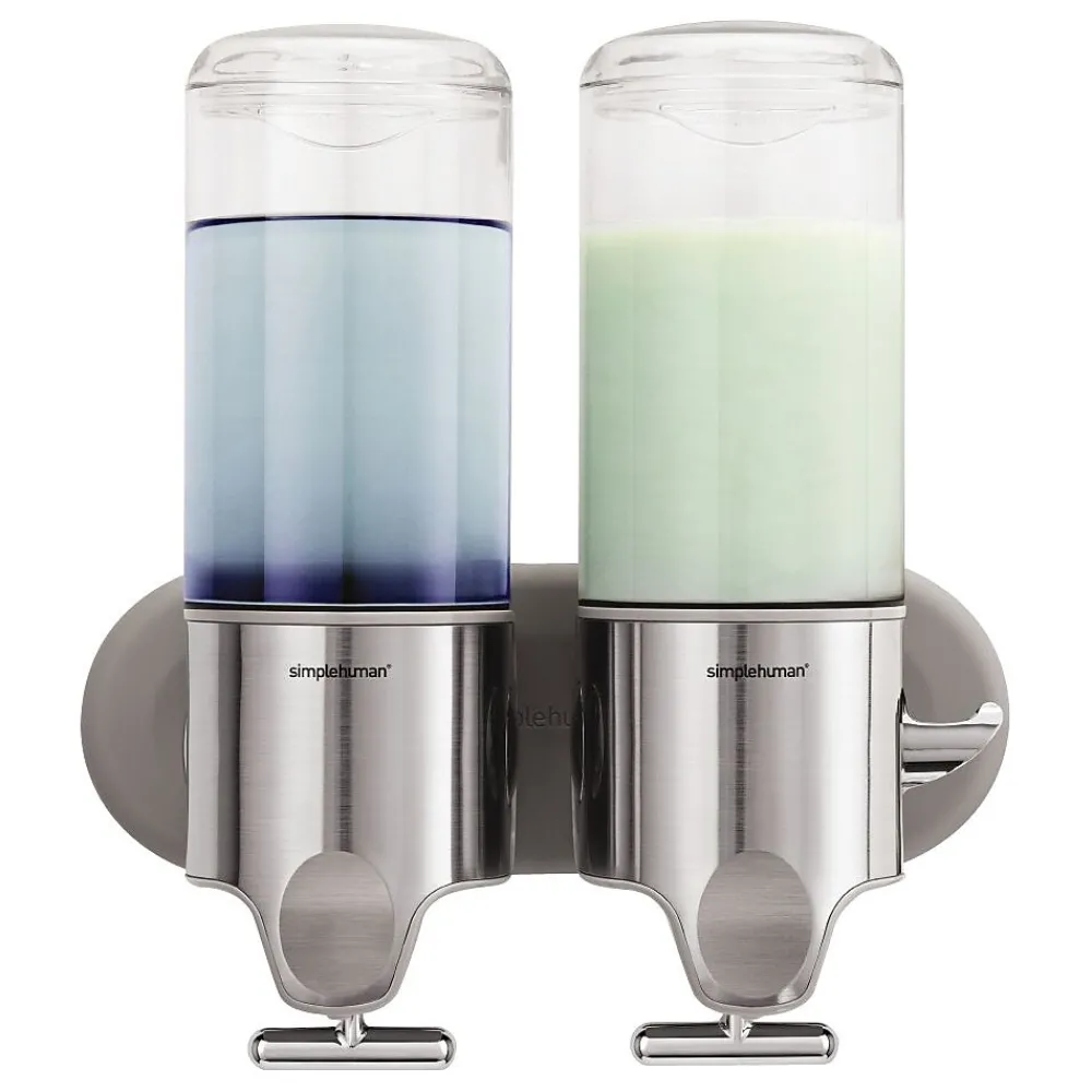 Universal Wall Mounted Hand Soap Dispenser, Silver (BT1028)<simplehuman Online