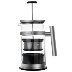 Simpli Press 34-Ounce Coffee Press, Black (SIM34OBLA)