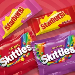 Mars Skittles & Starburst Fun-Size Variety Pack, 104.4 oz. (220-00768)