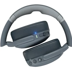 Crusher Evo Sensory Bass Wireless Over-Ear Headphones with Microphone, Bluetooth, Chill Gray (S6EVW-N744)<Skullcandy Best