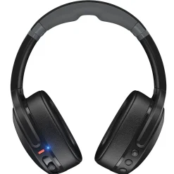 Crusher Evo Sensory Bass Wireless Over-Ear Headphones with Microphone, Bluetooth, True Black (S6EVW-N740)<Skullcandy Best