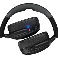 Crusher Evo Sensory Bass Wireless Over-Ear Headphones with Microphone, Bluetooth, True Black (S6EVW-N740)<Skullcandy Best
