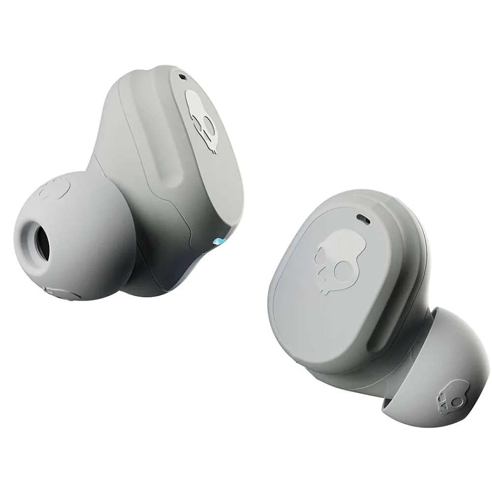 Mod True Wireless Earbuds with Microphone & Charging Case, Bluetooth, Light Gray (S2FYW-P751)<Skullcandy Best