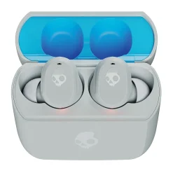 Mod True Wireless Earbuds with Microphone & Charging Case, Bluetooth, Light Gray (S2FYW-P751)<Skullcandy Best