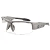 Skullerz DAGR-AF, Anti-Fog Clear Lens, Matte Gray (52103)