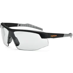 Ergodyne Skullerz® Skoll Safety Glasses, Anti-Fog In/Outdoor Lens, Black (59083)