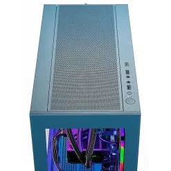 Skytech Gaming Skytech Azure 2 Gaming Desktop, Intel i5-12400F, 16GB RAM, 500GB SSD, Intel Arc A750 Graphics, Blue