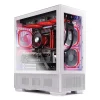 Hot Skytech Gaming Skytech Azure 2 Gaming Desktop, AMD Ryzen 7-5700, 16GB RAM, 1TB SSD, NVIDIA RTX3050 Graphics, White