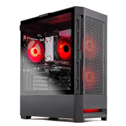 New Skytech Gaming Skytech Blaze 4 Mini Gaming Desktop, Ryzen 7 5700, 16GB RAM, 2TB NVMe Solid State Drive, NVIDIA RTX 3050, Black