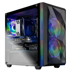 Hot Skytech Gaming Skytech Chronos Mini Gaming Desktop, Intel i7-11700F, 16GB RAM, 1 TB SSD, NVIDIA GeForce RTX 3050, Windows 11, Black