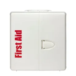 SmartCompliance Plastic First Aid Cabinet, ANSI Class A, 50 People, 242 Pieces (90608)