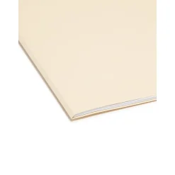 File Folders|Smead 100% Recycled File Folders, 1/3-Cut Tab, Legal Size, Manila, 100/Bx (15339)
