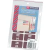 Labels|Smead AlphaZ ACCS Color-Coded Alphabetic Labels, H, Dark Brown, 100/Pk (67178)
