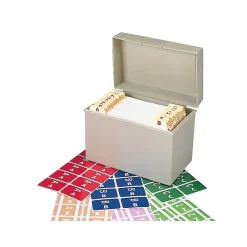 Labels|Smead AlphaZ ACCS Color-Coded Labels, A-Z Index, Assorted Colors, 2200/Box (67170)