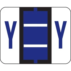 Labels|Smead BCCR Labels File Folder Label, Y, Violet, 500 Labels/Pack (67095)