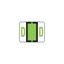 Labels|Smead BCCR Labels File Folder Label, D, Light Green, 500 Labels/Pack (67074)