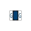 Labels|Smead BCCR Labels File Folder Label, G, Violet, 500 Labels/Pack (67077)