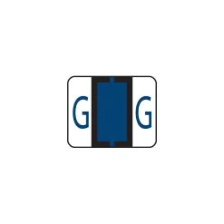 Labels|Smead BCCR Labels File Folder Label, G, Violet, 500 Labels/Pack (67077)