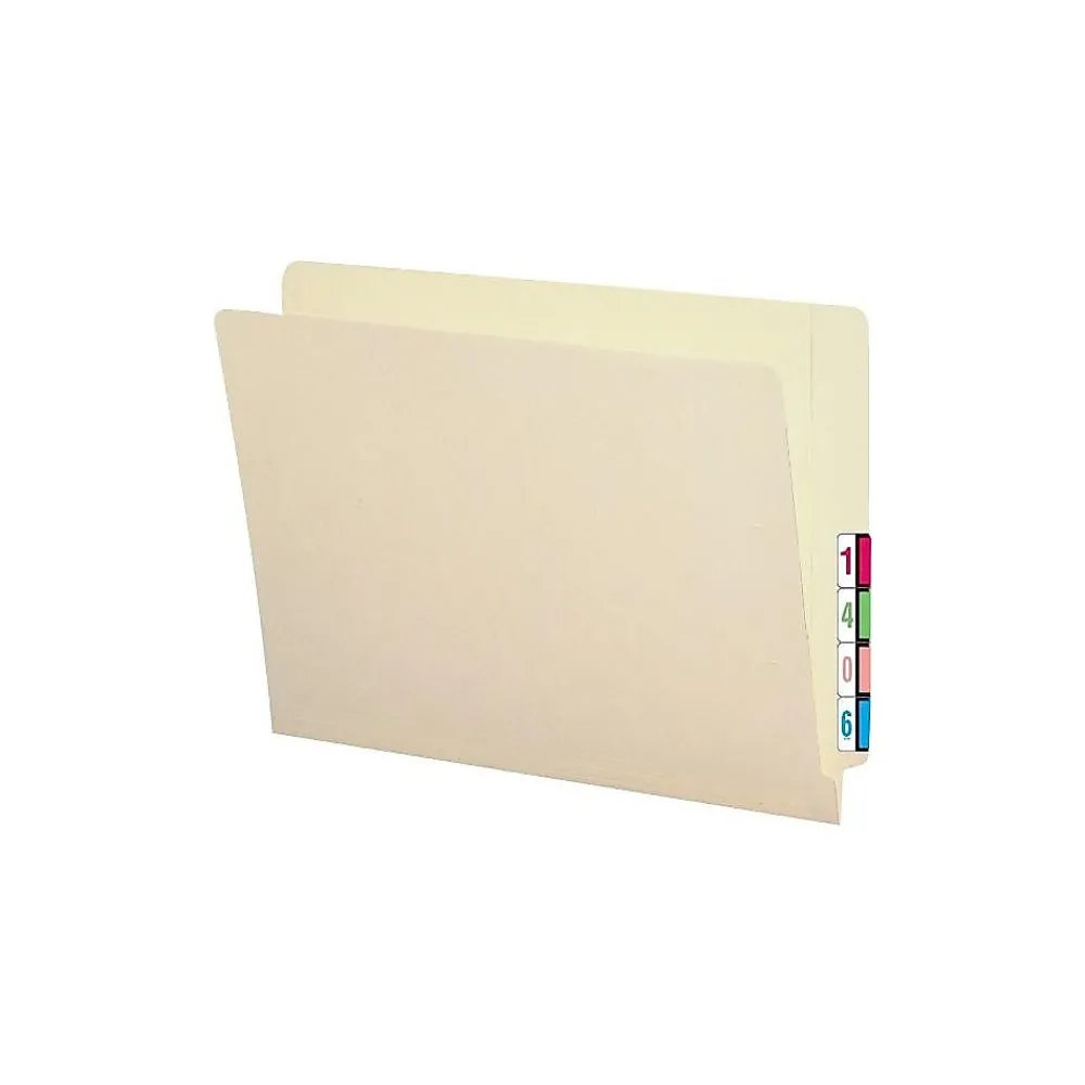 Labels|Smead BCCRN Color Coded Numeric Labels, 1, Red, 500/Roll (67371)