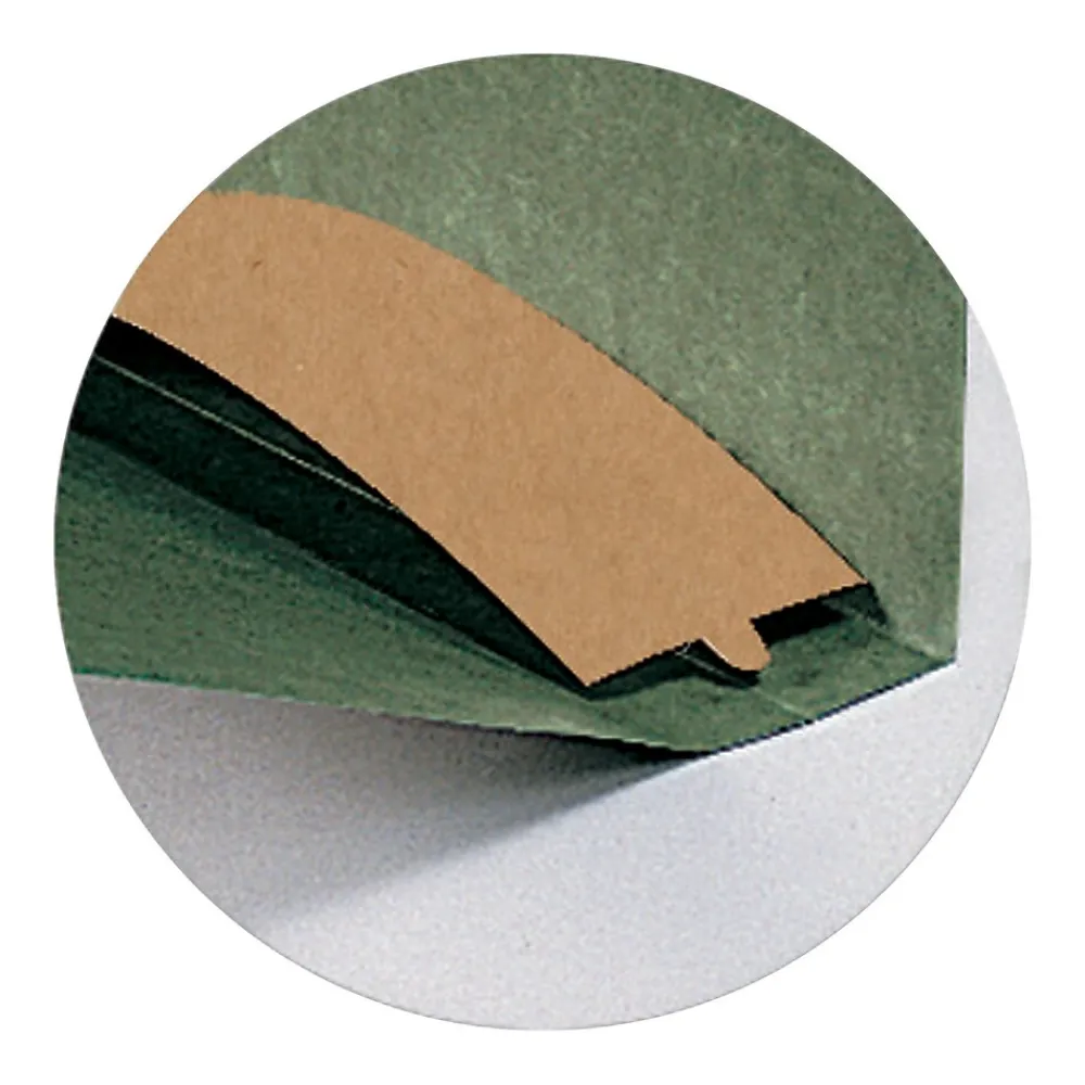 Hanging File Folders|Smead Box Bottom Hanging File Folders, 3" Expansion, Letter Size, Standard Green, 25/Box (64279)