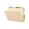 File Folders|Smead Conversion Top and End-Tab File Folders, Straight-Cut Tabs, Letter Size, Manila, 100/Bx (24190)