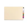 File Folders|Smead End Tab File Folder, Shelf-Master Reinforced Straight-Cut Tab, Legal Size, Manila, 100/Box (27110)