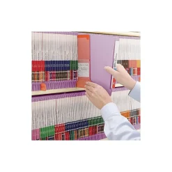 File Folders|Smead End-Tab File Folders, Shelf-Master Reinforced Straight-Cut Tab, Letter Size, , 100/Bx (25410) Lavender