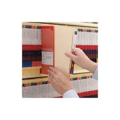 File Folders|Smead End-Tab File Folders, Straight-Cut Tab, Legal Size, Manila, 100/Box (27100)