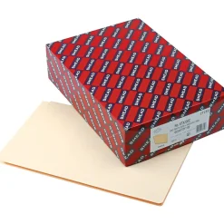 File Folders|Smead Extended End-Tab File Folders, Legal Size, Manila, 100/Box (27250)