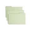 Hanging File Folders|Smead FasTab Hanging File Folders, 1/3 Cut, Legal Size, Moss, 20/Box (64083)