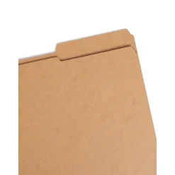 File Folders|Smead File Folder, 2/5 Cut Tab, Letter Size, Kraft, 100/Box (10786)