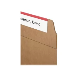 File Folders|Smead File Folder, 1/3-Cut Tab, Letter Size, Kraft, 100/Box (10734)