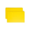 File Folders|Smead File Folder, Reinforced Straight-Cut Tab, Legal Size, Yellow, 100 per Box (17910)
