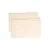 File Folders|Smead File Folder, Reinforced 2/5-Cut Tab Right Position, Legal Size, Manila, 100/Box (15386)