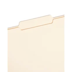 File Folders|Smead File Folders, 1/3-Cut Tab, Center Position, Legal Size, Manila, 100/Box (15332)